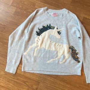 Unicorn sequence sweater